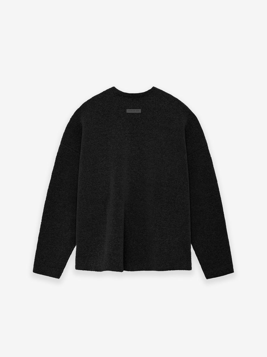 Wool Boucle Straight Neck Sweater - Fear of God