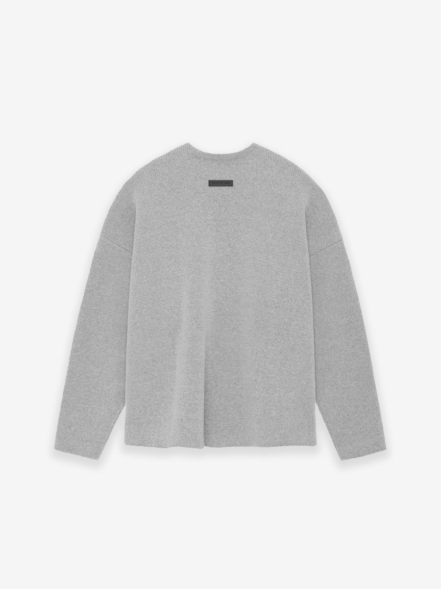 Wool Boucle Straight Neck Sweater - Fear of God