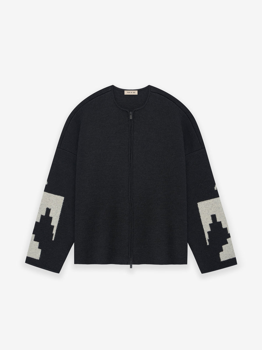 Thunderbird Wool Full Zip Sweater - Fear of God