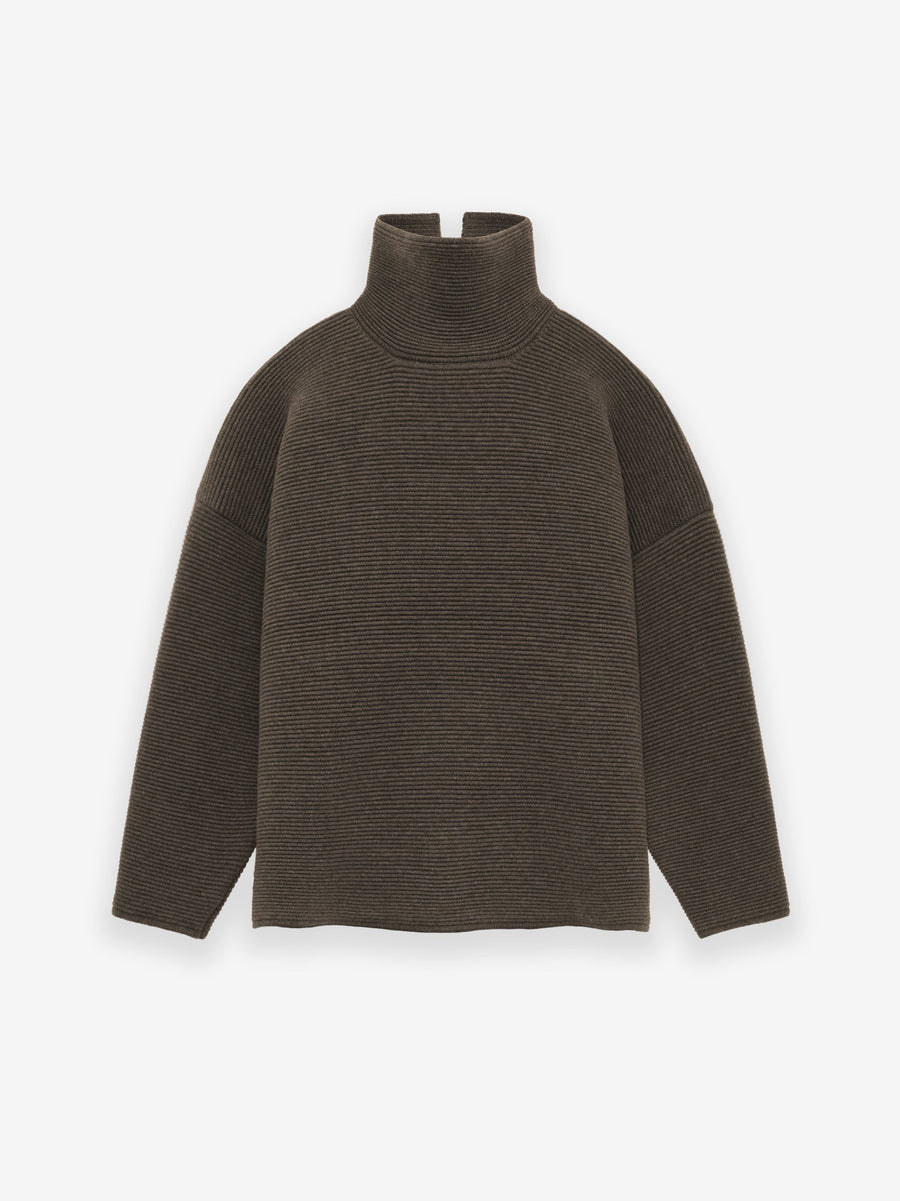 Heavy Ottoman Wool High Neck Sweater - Fear of God