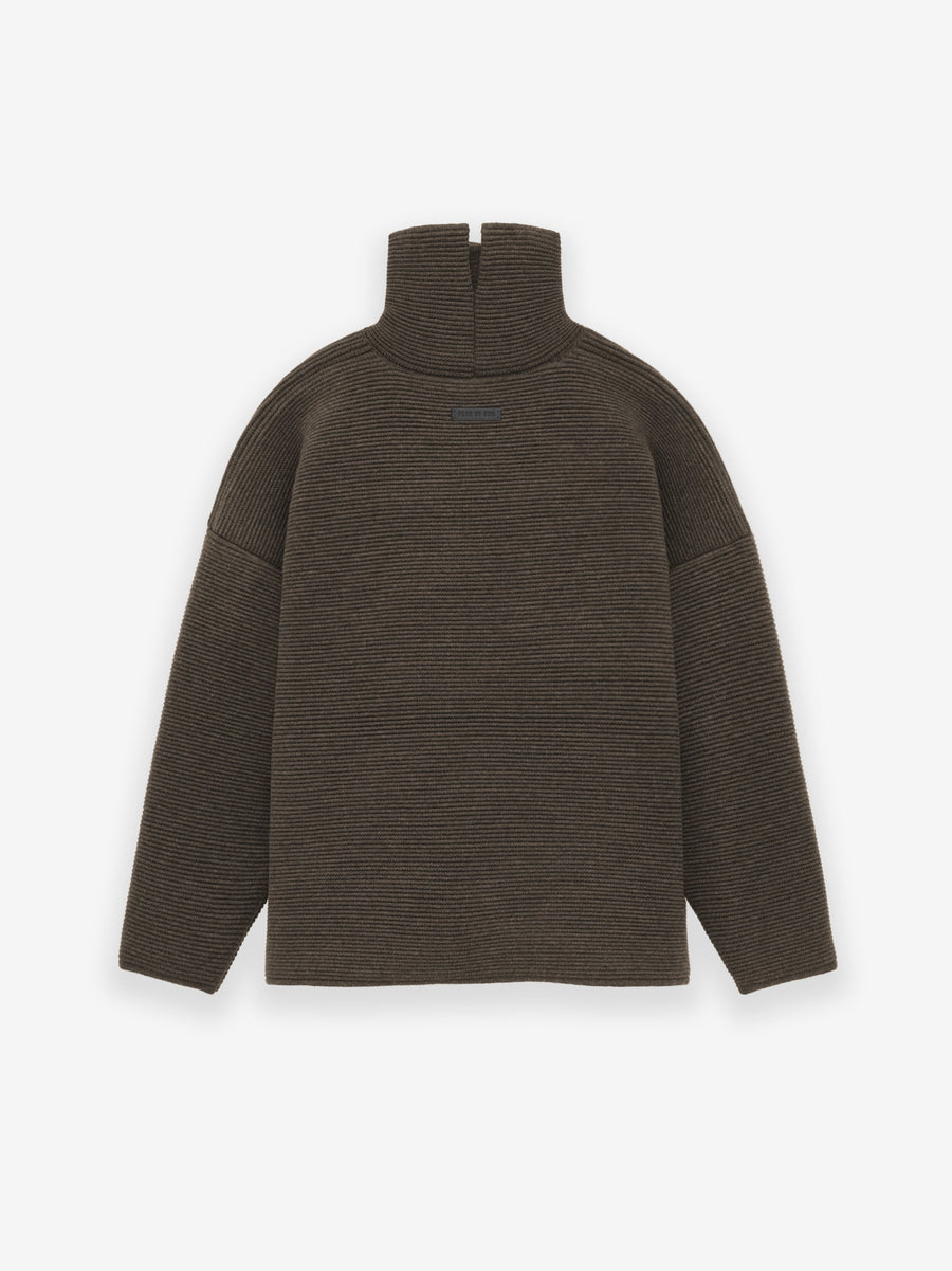 Heavy Ottoman Wool High Neck Sweater - Fear of God