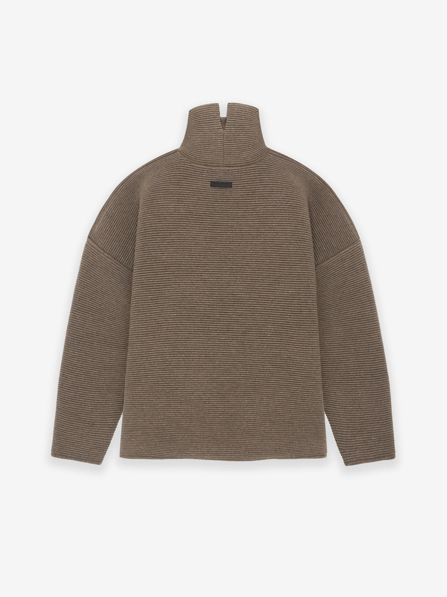 Heavy Ottoman Wool High Neck Sweater - Fear of God