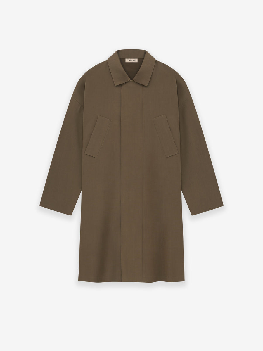Wool Crepe 3/4 Length Trench - Fear of God