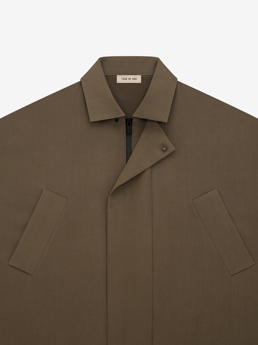 Wool Crepe 3/4 Length Trench - Fear of God
