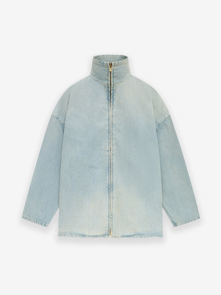 Full Zip Denim Shirt