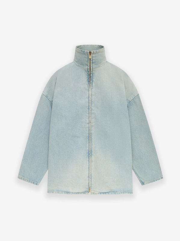 Full Zip Denim Shirt