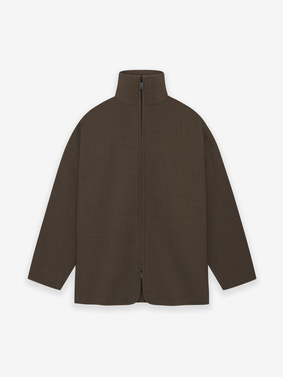 Wool Canvas High Neck Jacket - Fear of God