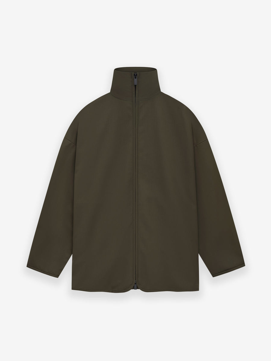 Wool Crepe High Neck Jacket - Fear of God
