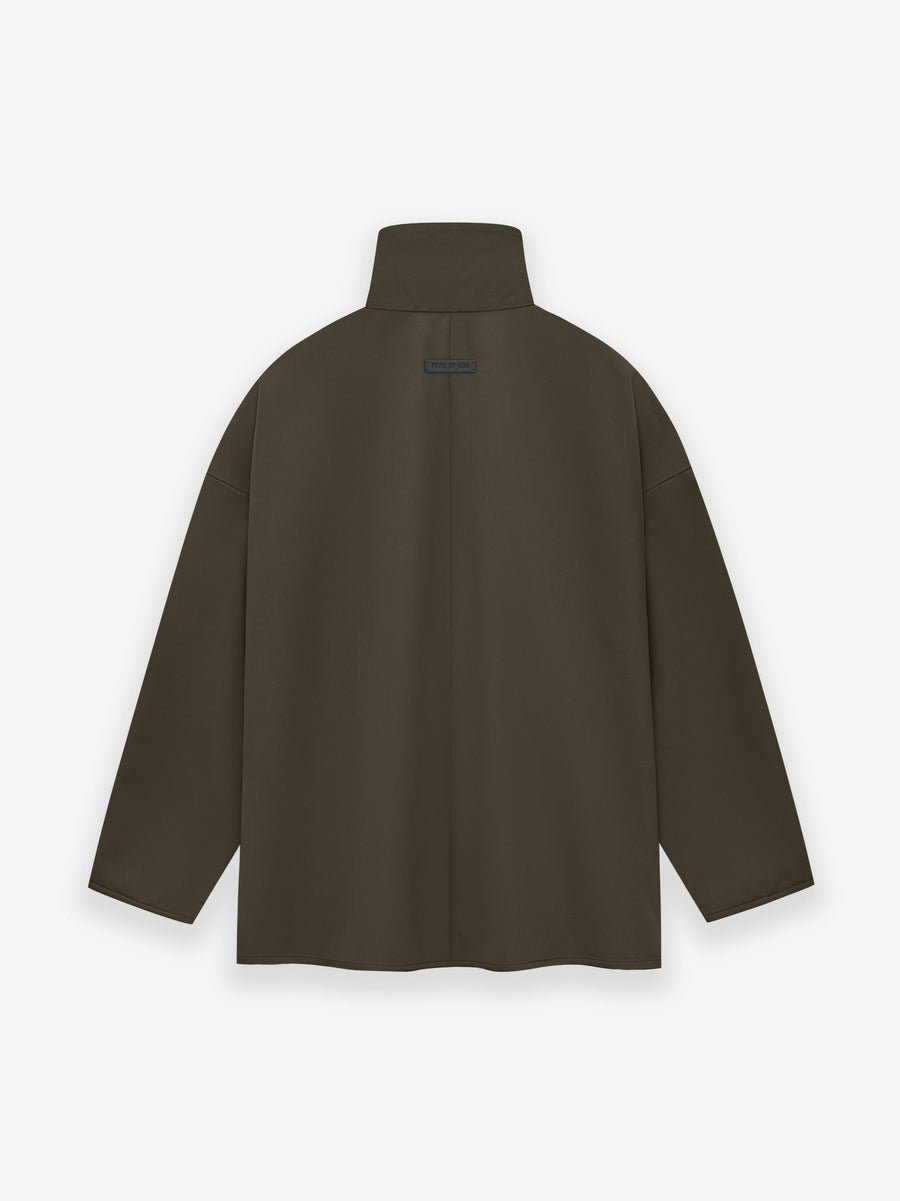 Wool Crepe High Neck Jacket - Fear of God