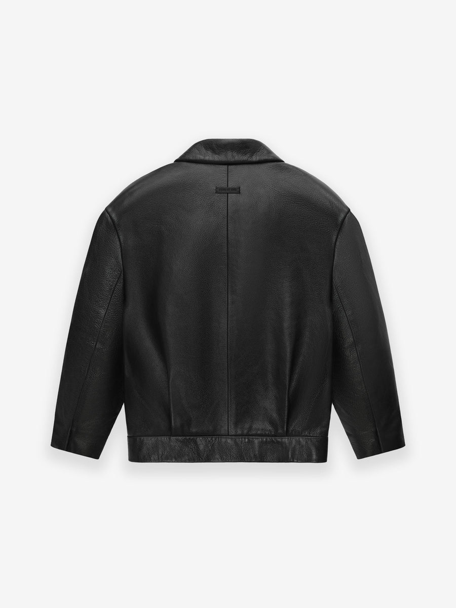 Leather Notch Lapel Jacket - Fear of God