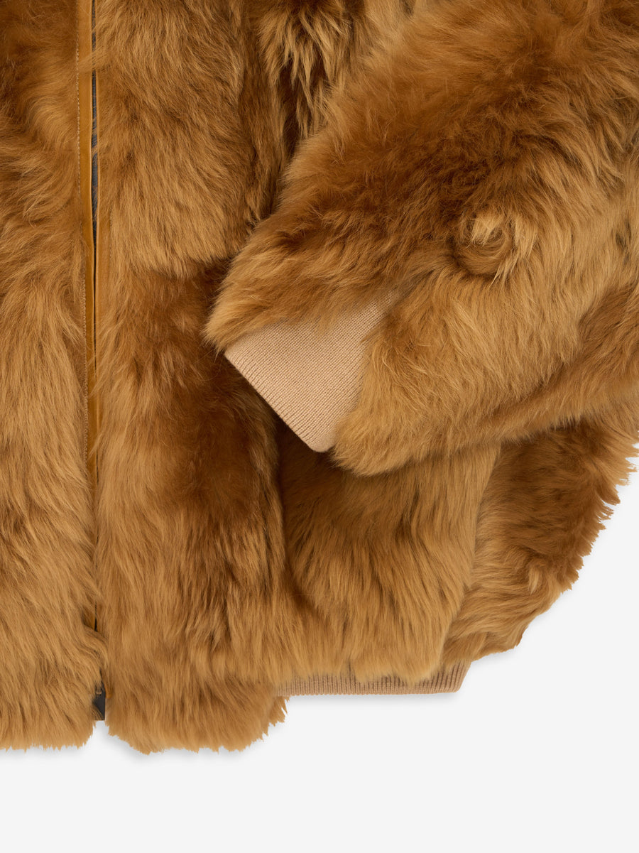 Shearling Hooded Bomber - Fear of God