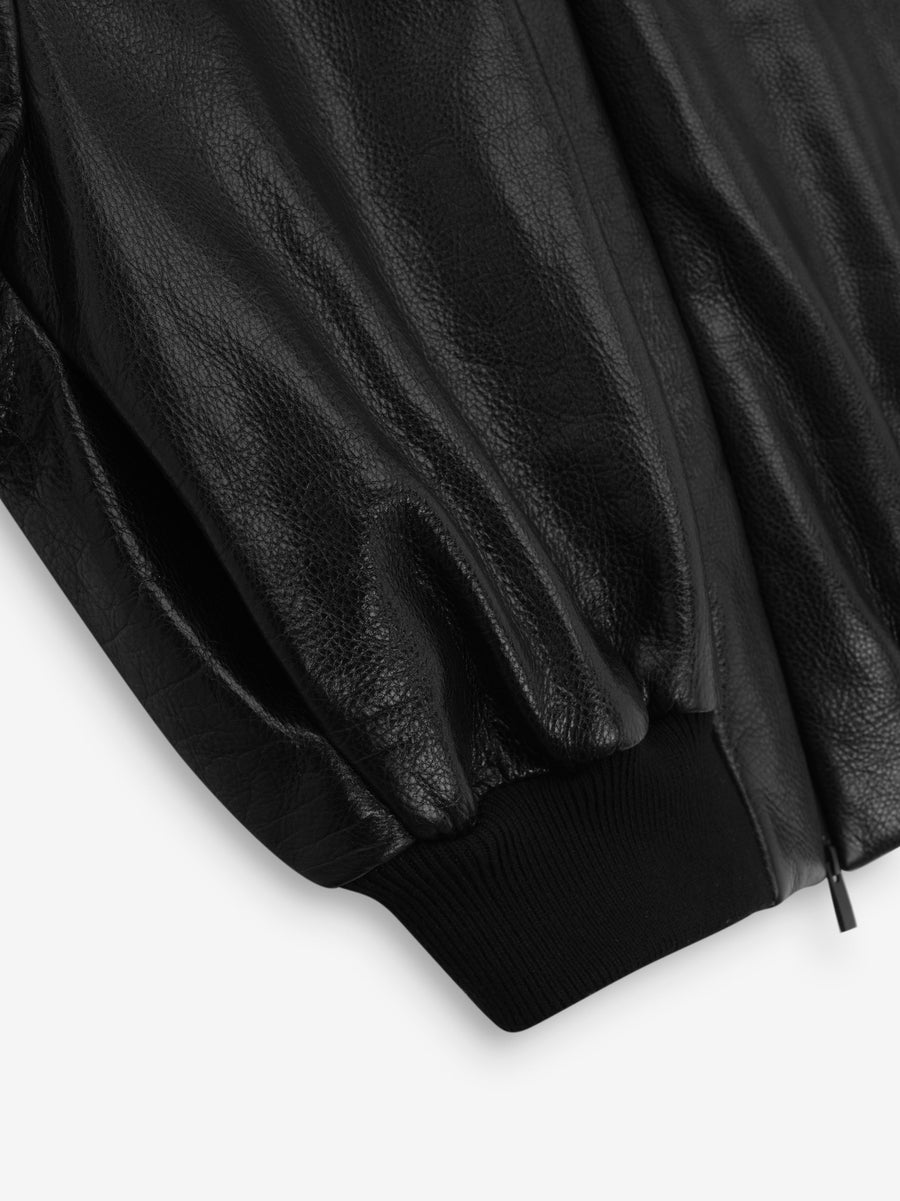 Leather Moto Stripe Bomber - Fear of God