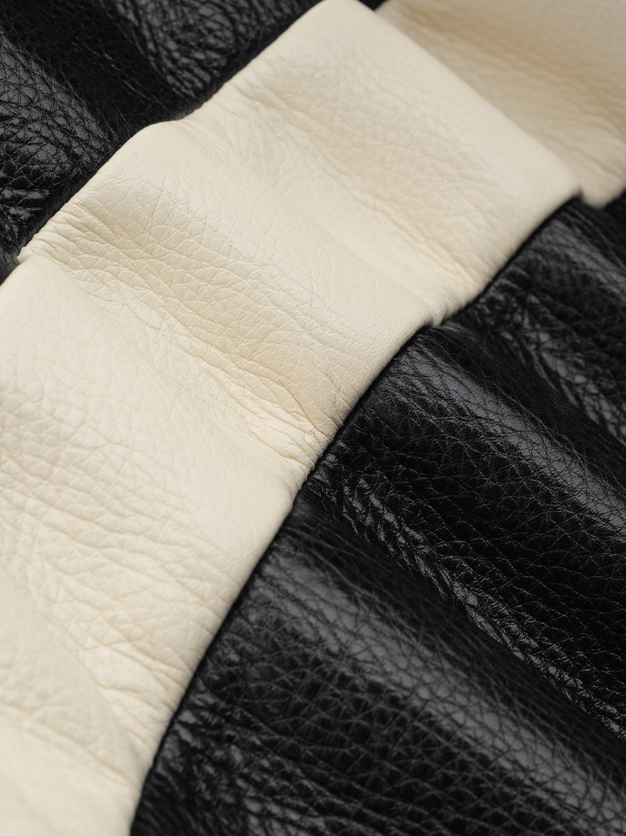 Leather Moto Stripe Bomber - Fear of God