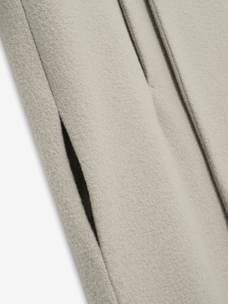 Boiled Wool Stand Collar Overcoat - Fear of God