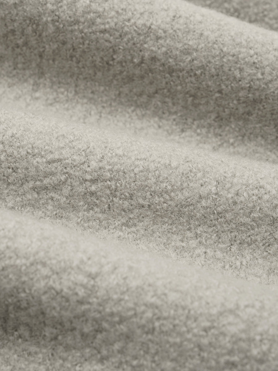 Boiled Wool Stand Collar Overcoat - Fear of God