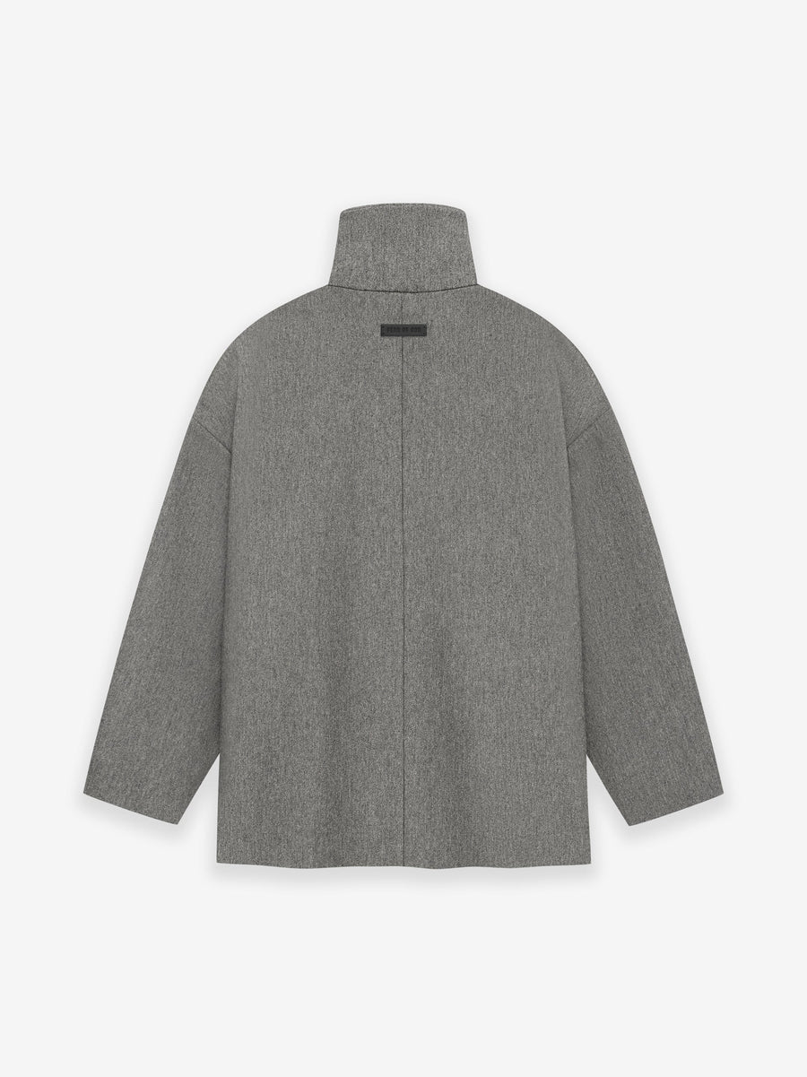 Melange Wool High Neck Jacket - Fear of God