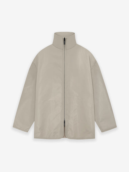 Heavy Nylon High Neck Jacket