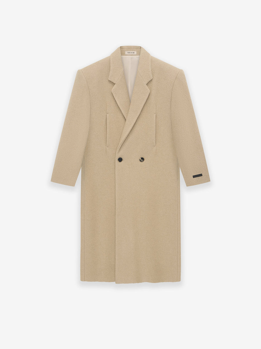 Boiled Wool Double Breasted Overcoat - Fear of God