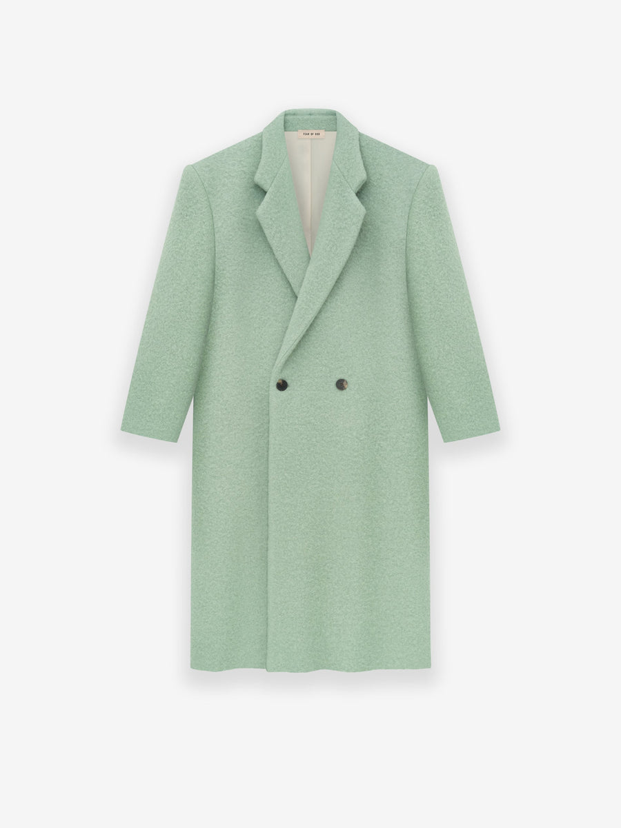 Boiled Wool Double Breasted Overcoat - Fear of God