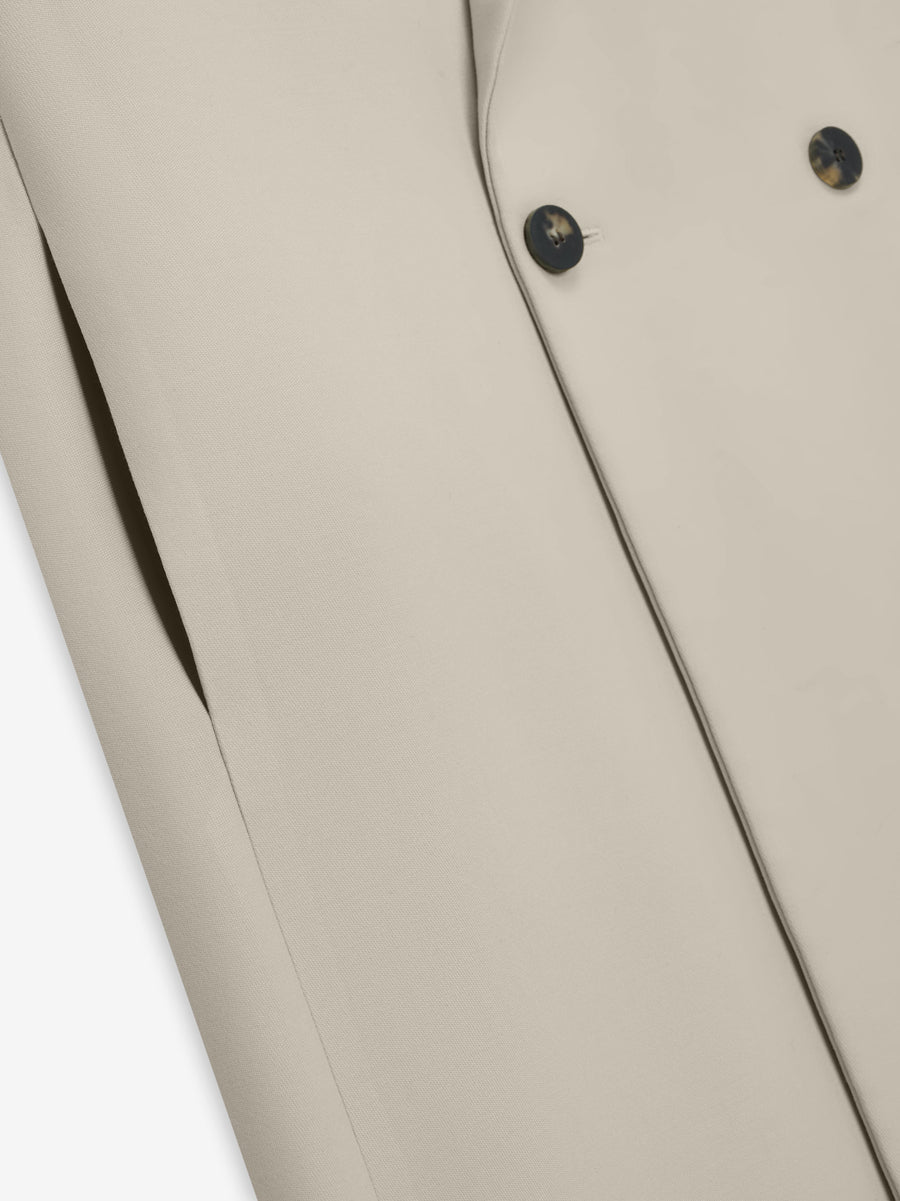 Wool Gabardine Double Breasted Overcoat - Fear of God