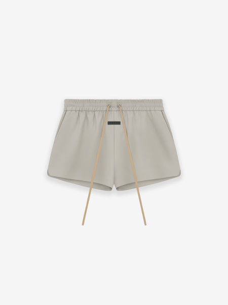 Wool Gabardine Running Short