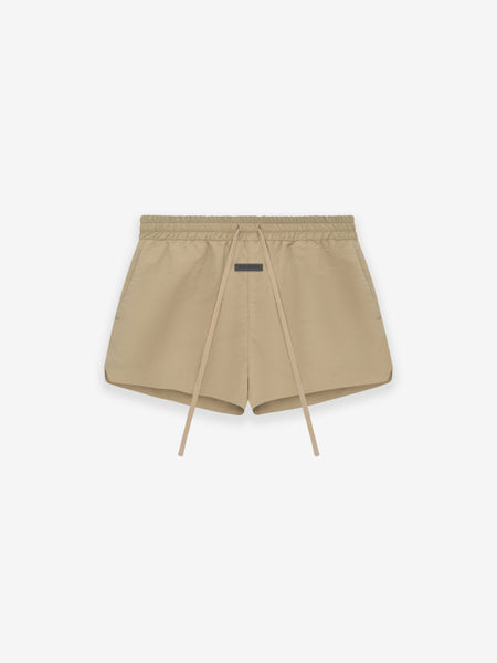Washed Nylon Running Short