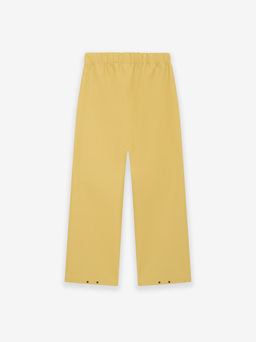 Rubberized Knee Pleat Wide Leg Pant - Fear of God