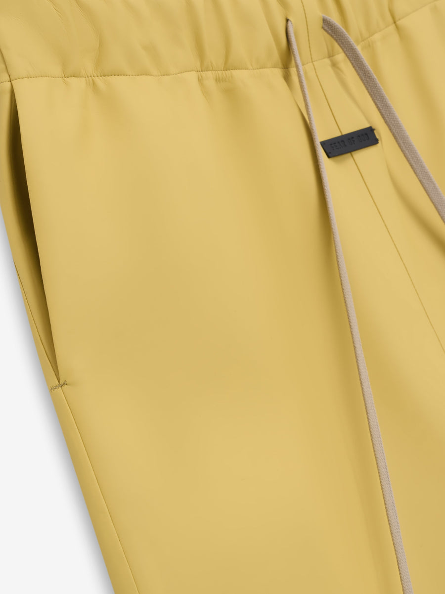 Rubberized Knee Pleat Wide Leg Pant - Fear of God