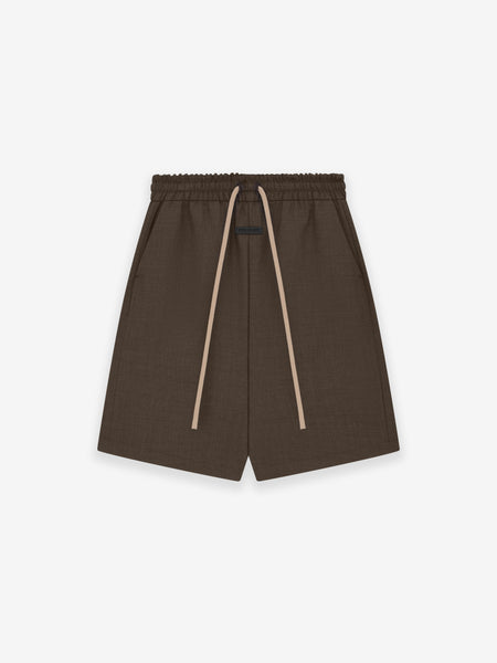 Wool Canvas Relaxed Short