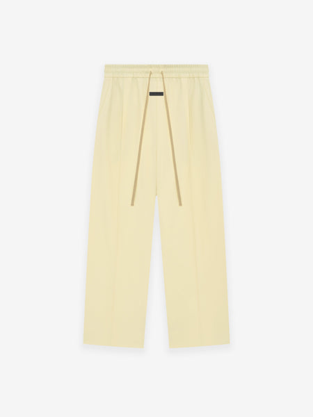 Wool Gabardine Wide Leg Pant
