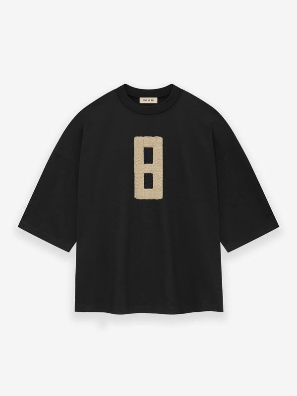 Embroidered 8 Milano Tee