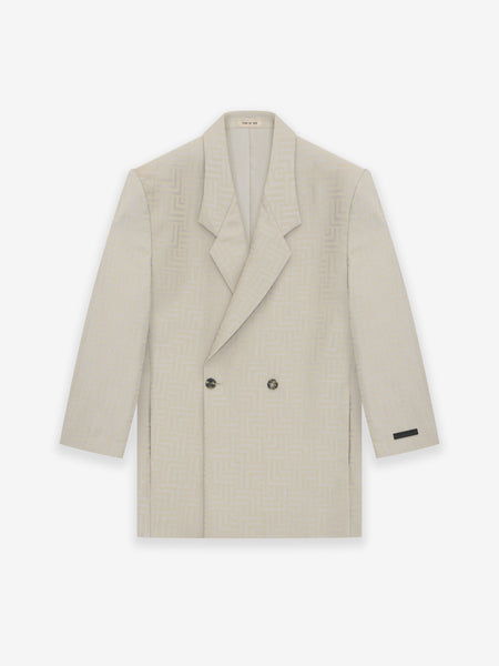 Wool Jacquard California Blazer