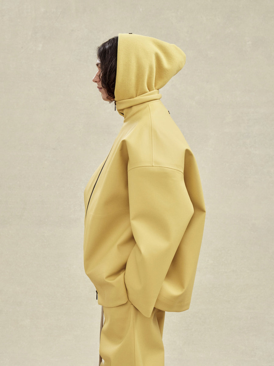 Rubberized High Neck Jacket - Fear of God