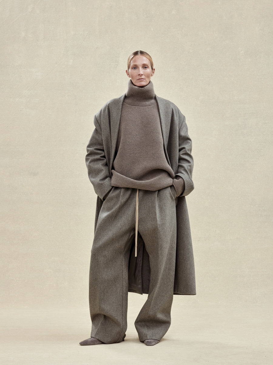 Heavy Ottoman Wool High Neck Sweater - Fear of God