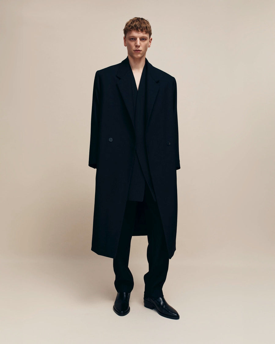 Wool Gabardine Double Breasted Overcoat - Fear of God