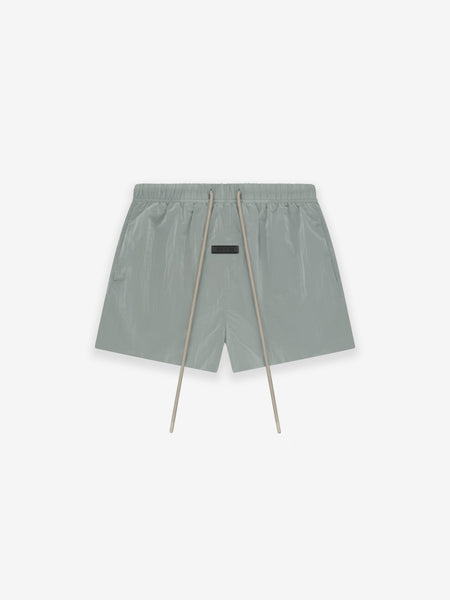 Crinkle Nylon Running Short
