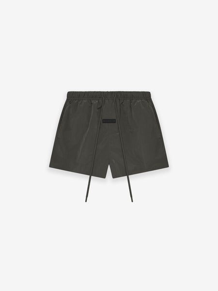 Womens Crinkle Nylon Running Short
