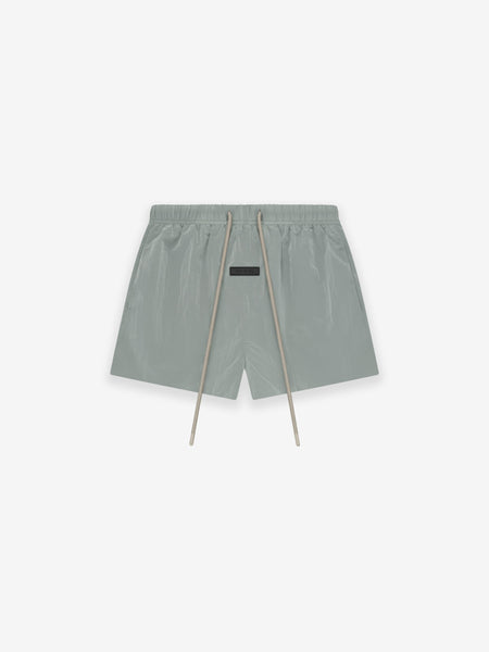 Womens Crinkle Nylon Running Short