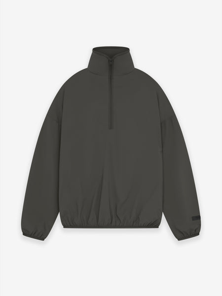 Nylon Halfzip Mockneck