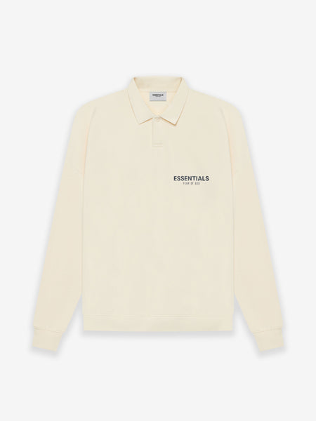 Long Sleeve French Terry Polo