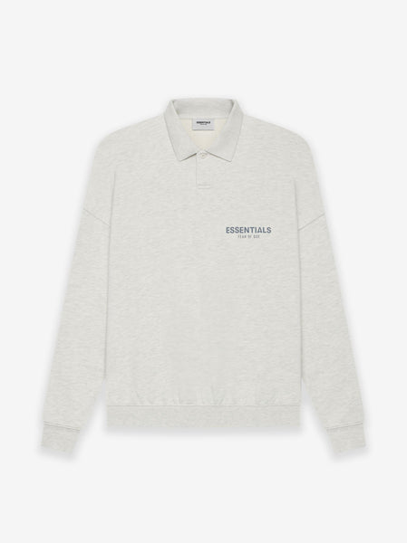 Long Sleeve French Terry Polo