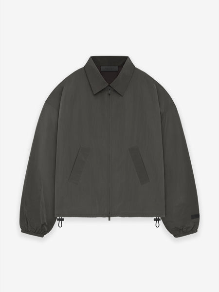 Womens Crinkle Nylon Shell Bomber