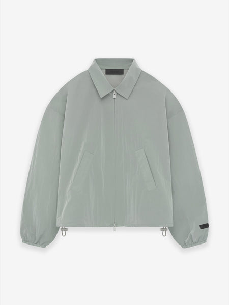 Womens Crinkle Nylon Shell Bomber