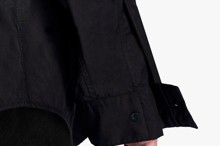 Black Pullover Henley - Fear of God