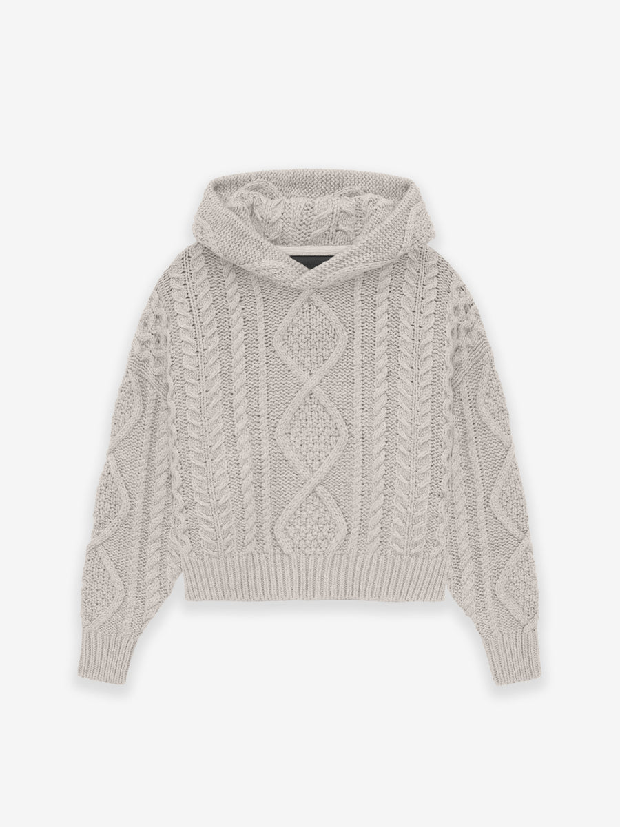 Kids Cable Knit Hoodie - Fear of God