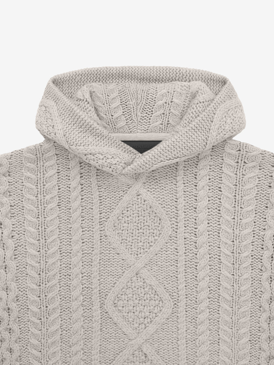 Kids Cable Knit Hoodie - Fear of God