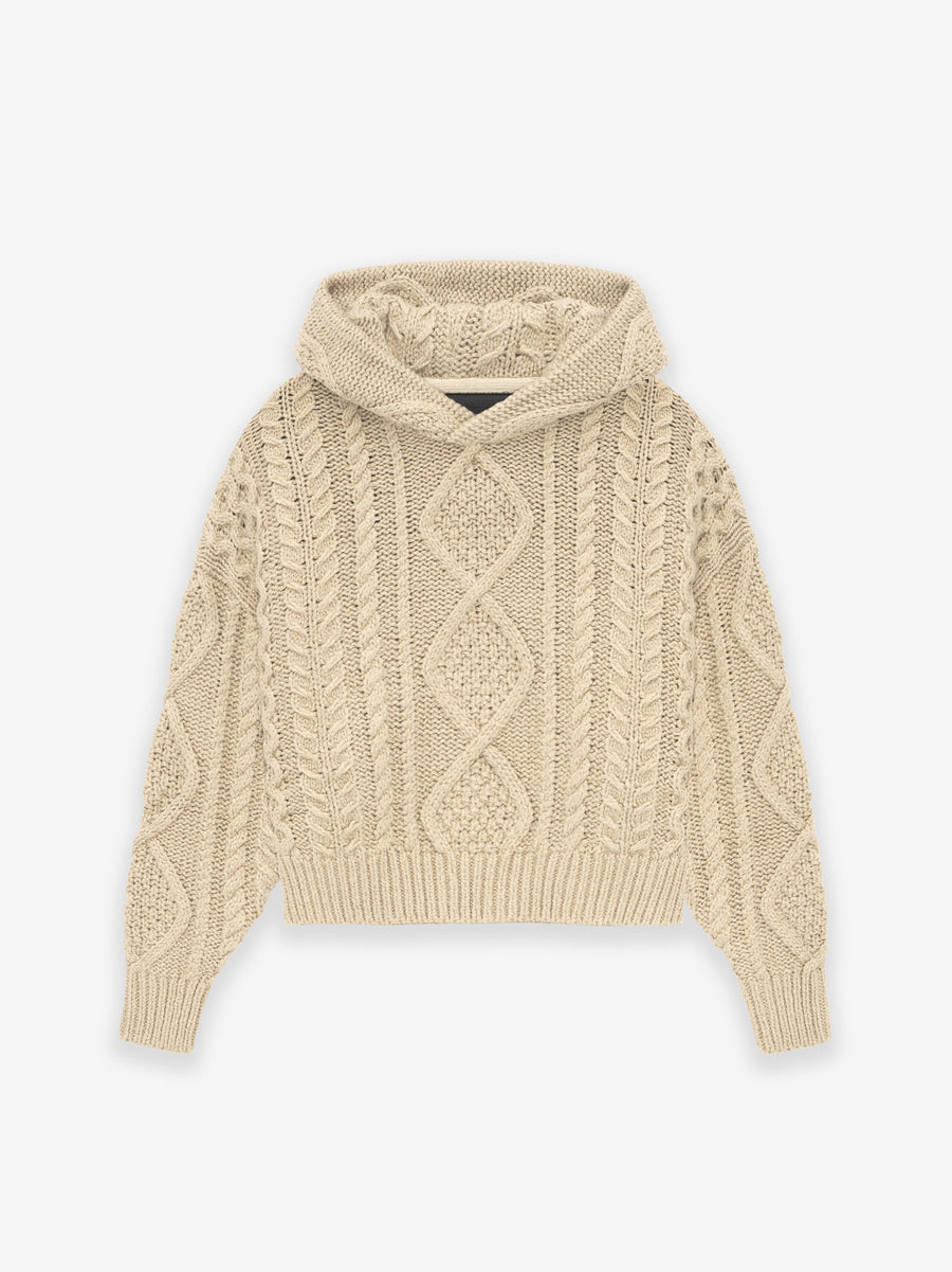 Kids Cable Knit Hoodie - Fear of God