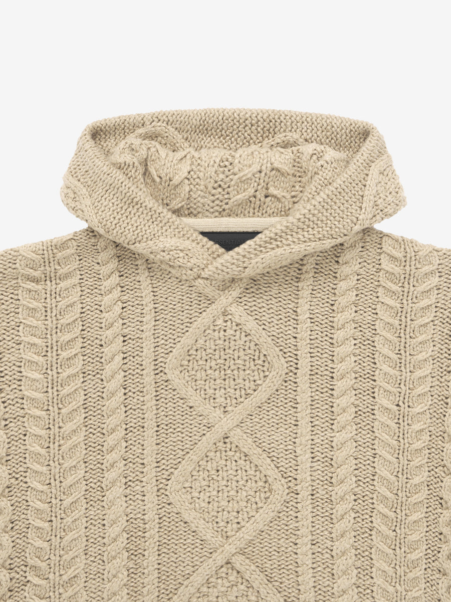 Kids Cable Knit Hoodie - Fear of God