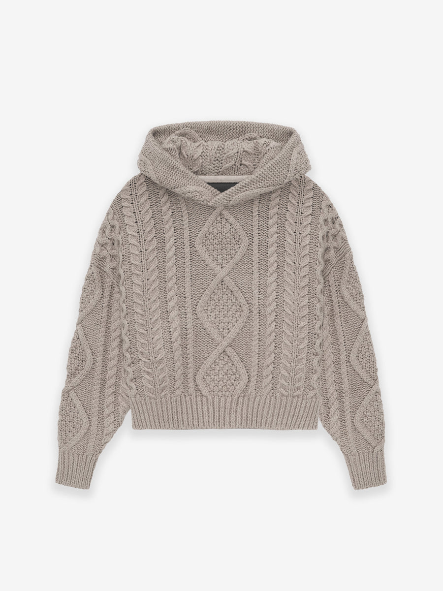 Kids Cable Knit Hoodie - Fear of God