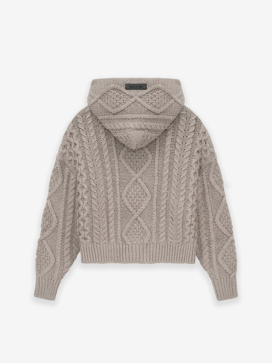 Kids Cable Knit Hoodie - Fear of God